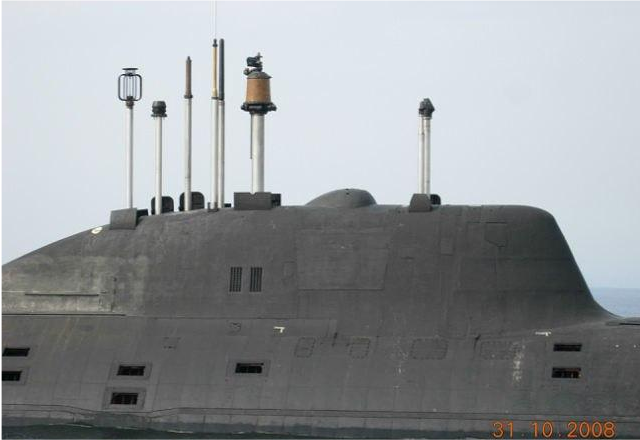 蘇聯時代研製建造的971型阿庫拉級核潛艇俄羅斯海軍今天仍然在使用它