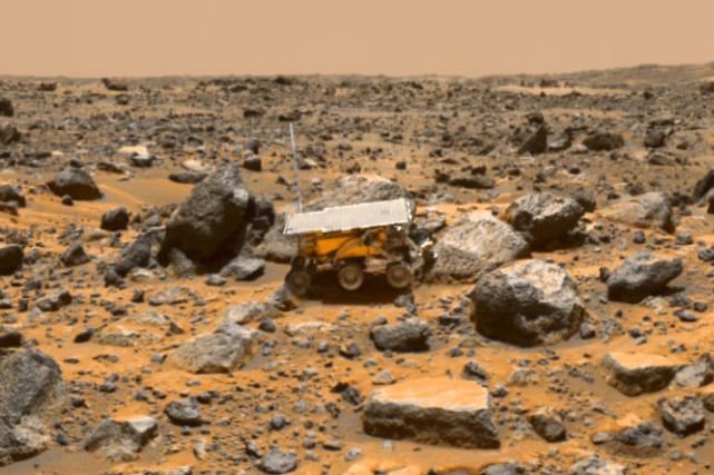 距今已有45年时间,人类第一辆成功部署的火星车还是nasa的旅居者号