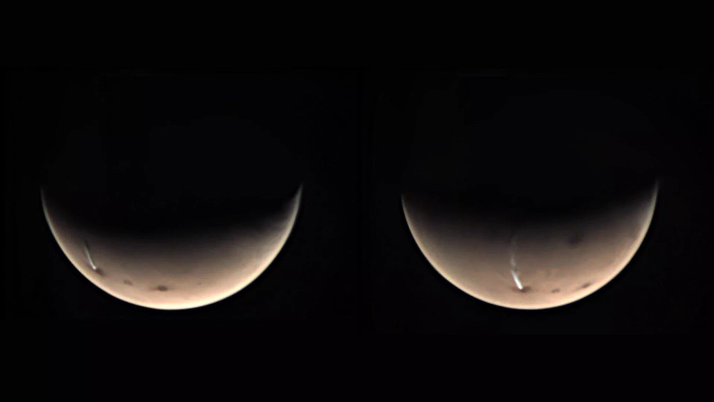 火星|火星出现1800公里长白云，像煮饭的炊烟，专家终于找到答案