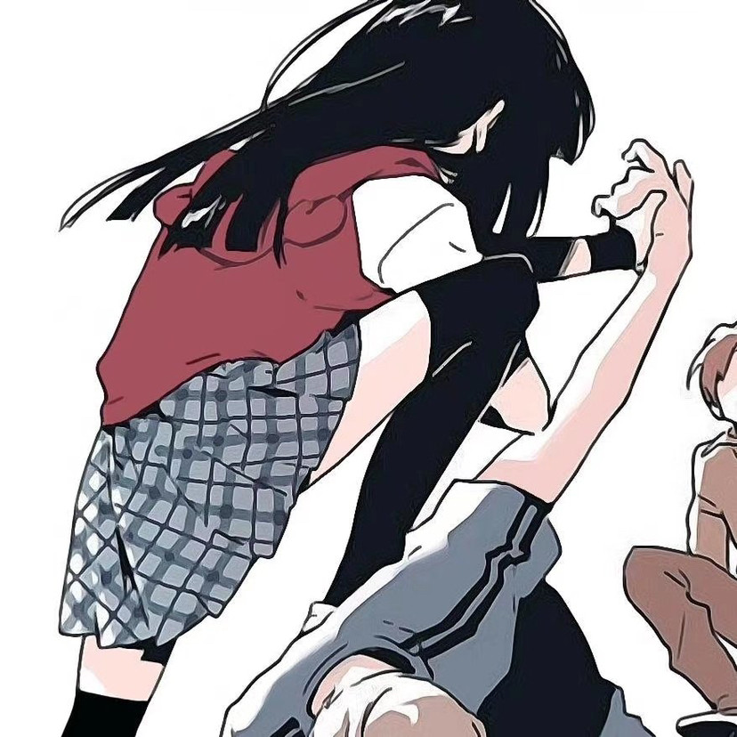 动漫情侣头像小众情头