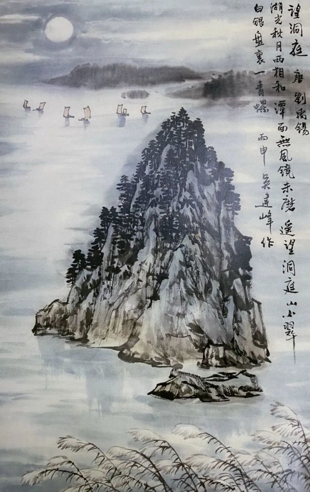 静夜有声望洞庭