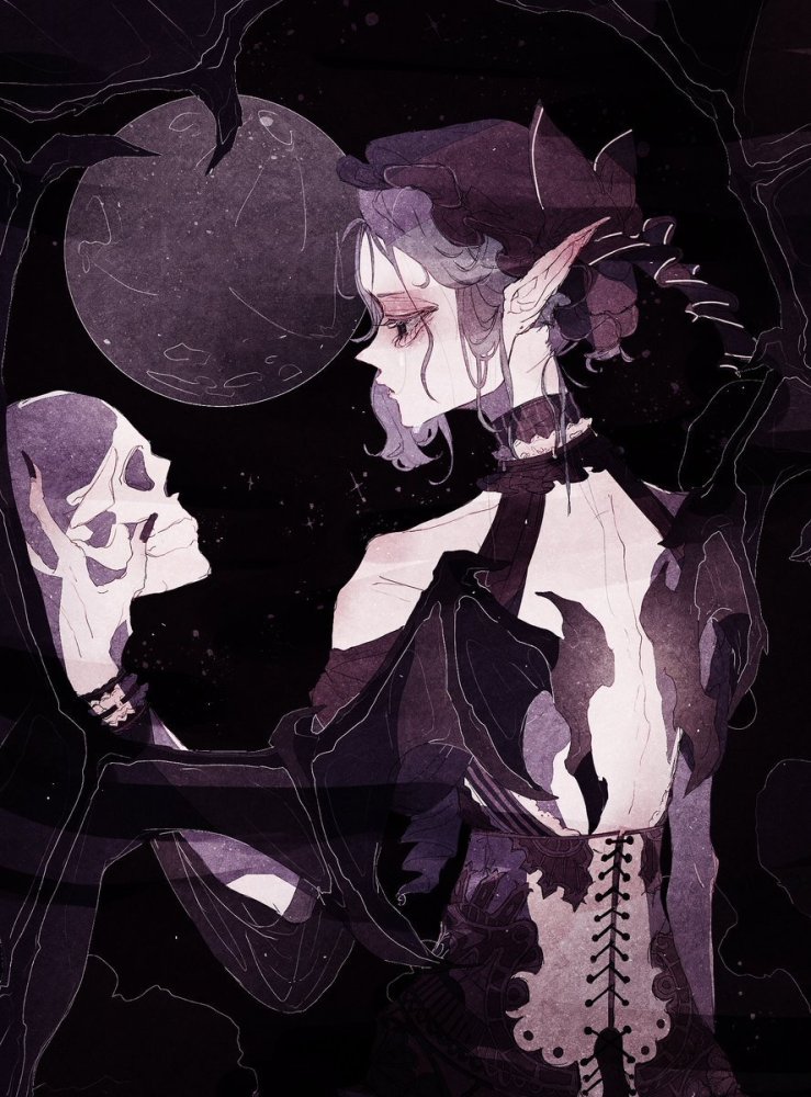 插画分享我太爱了我太喜欢这种支离破碎的美感了