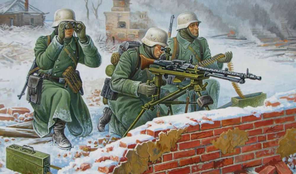 守卫阵地的德军被围困军队本身的情况以近现代战争为例,两军交战,一旦