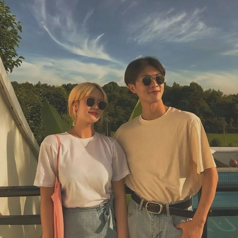 情侣头像天长地久爱你如初