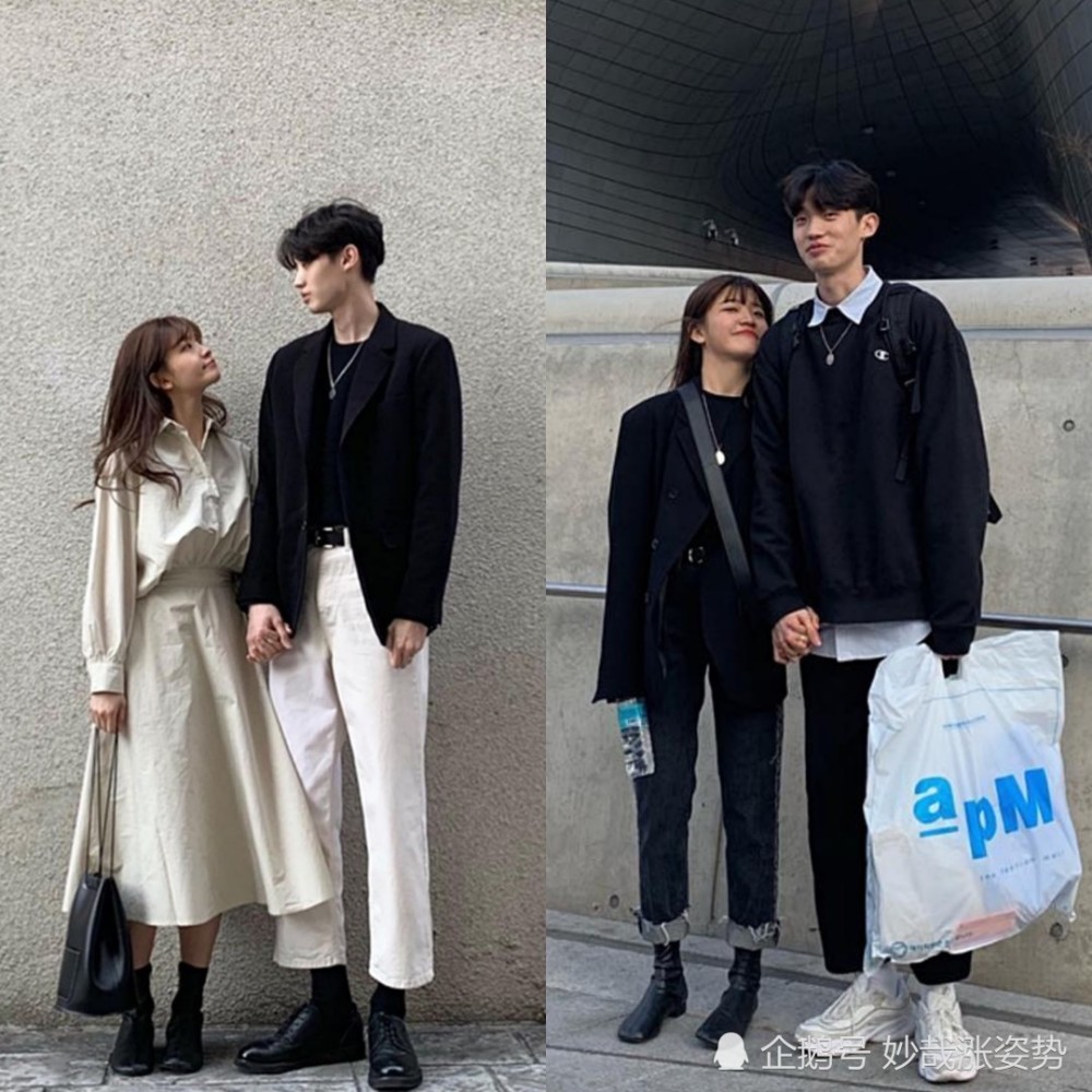 ins时尚博主穿搭情侣装穿搭ins博主ooo