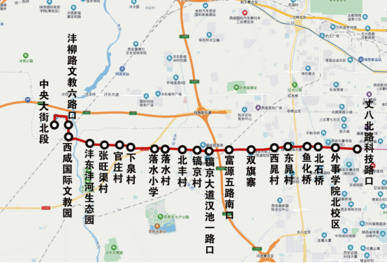 西安121路公交车路线图图片