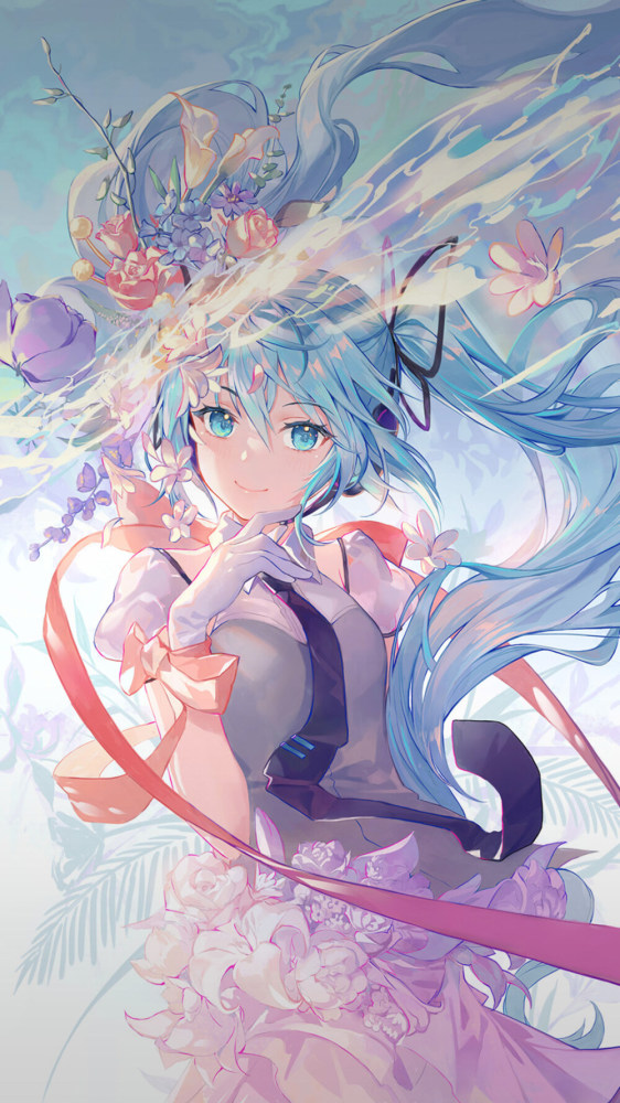 二次元唯美神仙竖屏壁纸