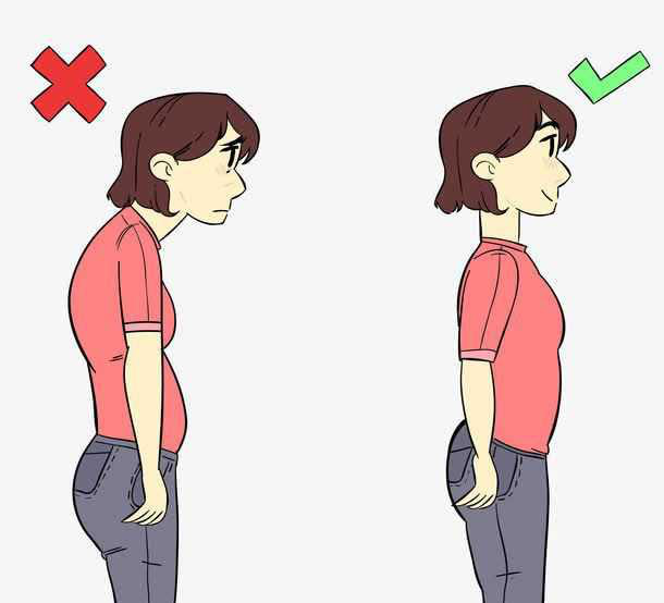 建议强直患者睡在硬床上,采取仰卧姿势,不要垫枕头;站着或坐着,尽可能