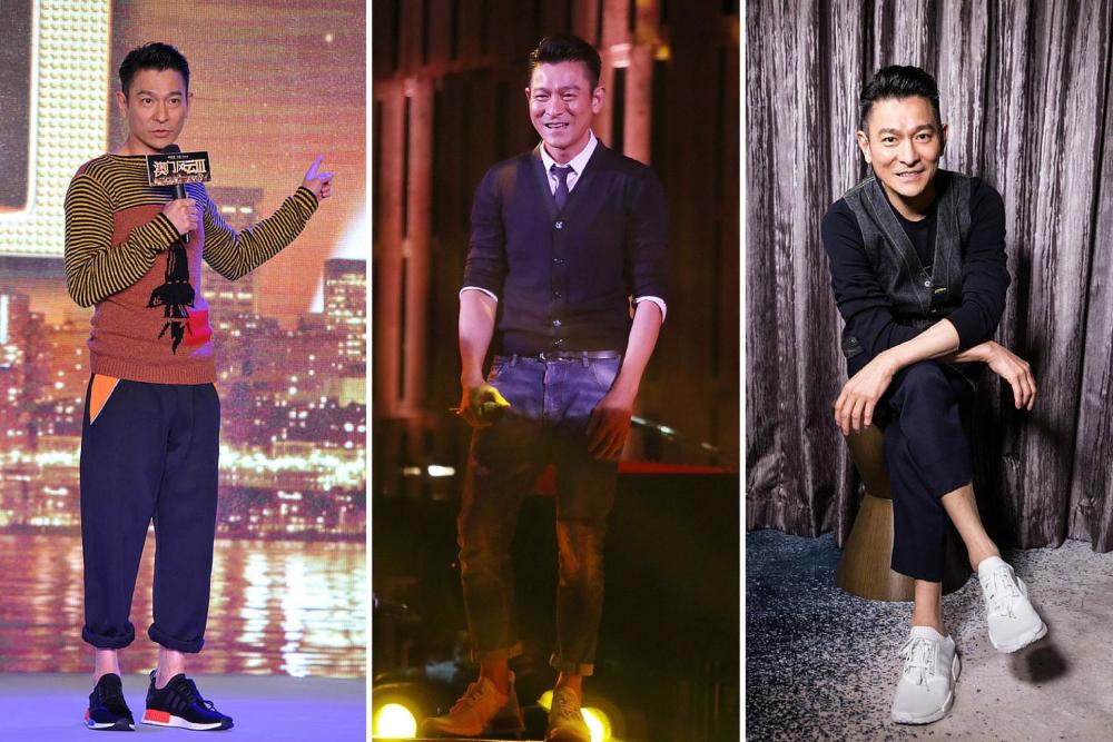 就连刘德华这样跨越几十年的老明星,同样对于此鞋钟爱有加.