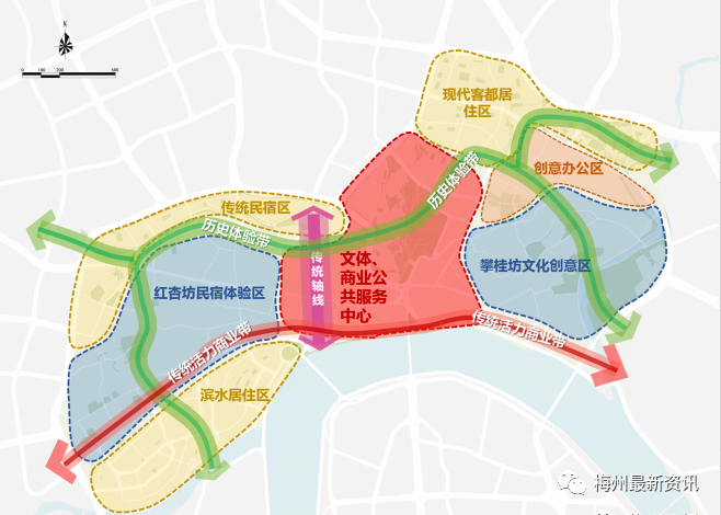 公示梅州这些片区规划出炉
