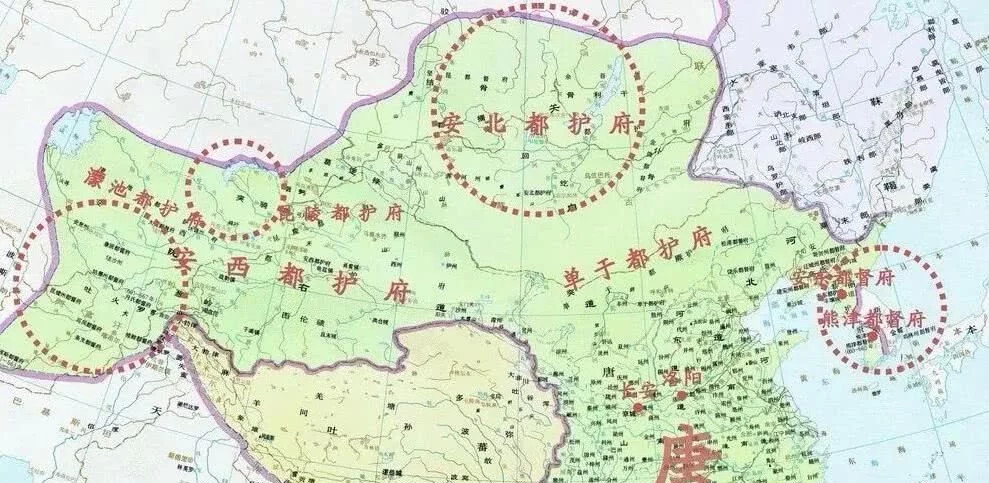 唐朝只有50多萬軍隊如何保衛1200多萬平方公里領土