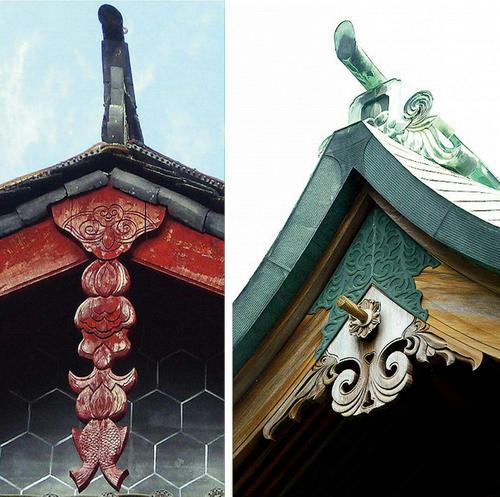 悬鱼中国传统木结构建筑中的点睛之笔