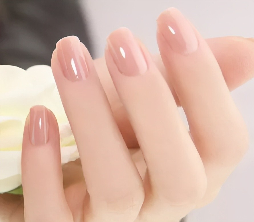 春天做款透明感美甲简直太美了