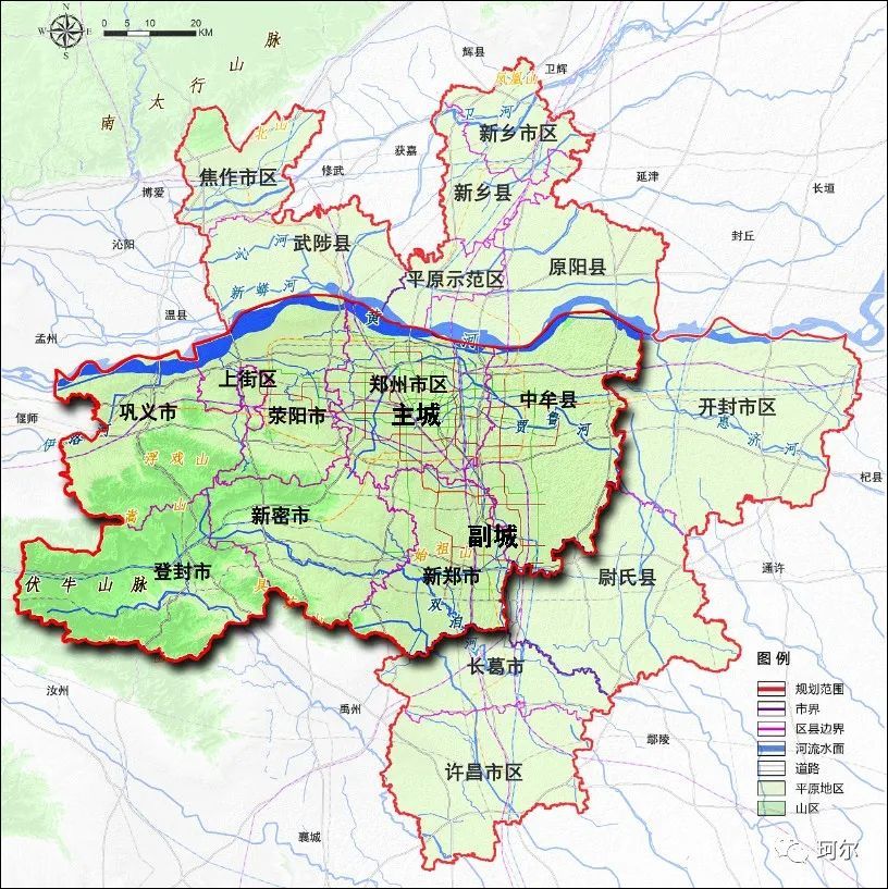 新密被定位鄭州大都市圈遠郊城市組團.鄭州市域k2線今年要推進!