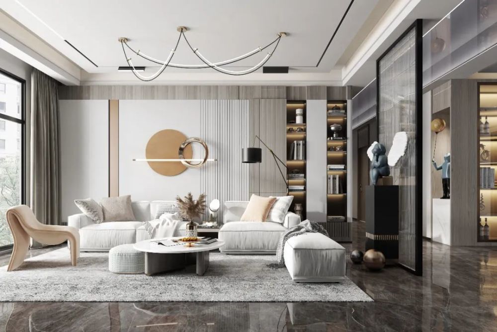 2021年最新沙发背景墙设计|100款_腾讯新闻