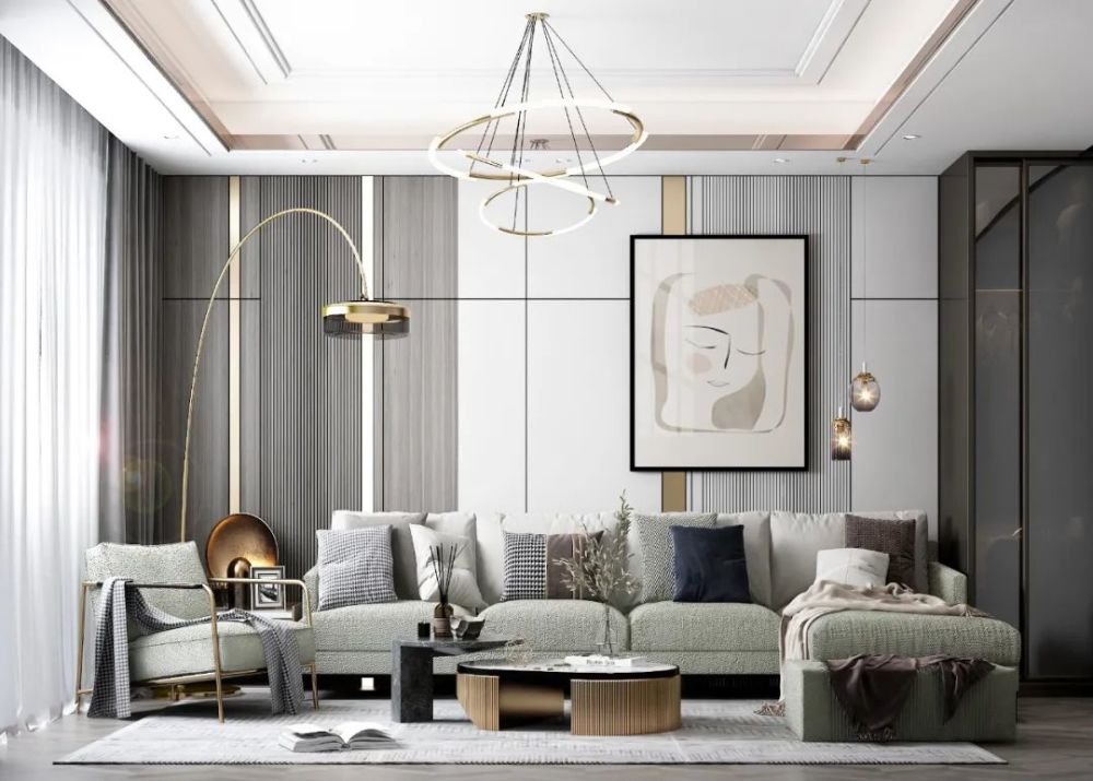 2021年最新沙发背景墙设计|100款_腾讯新闻