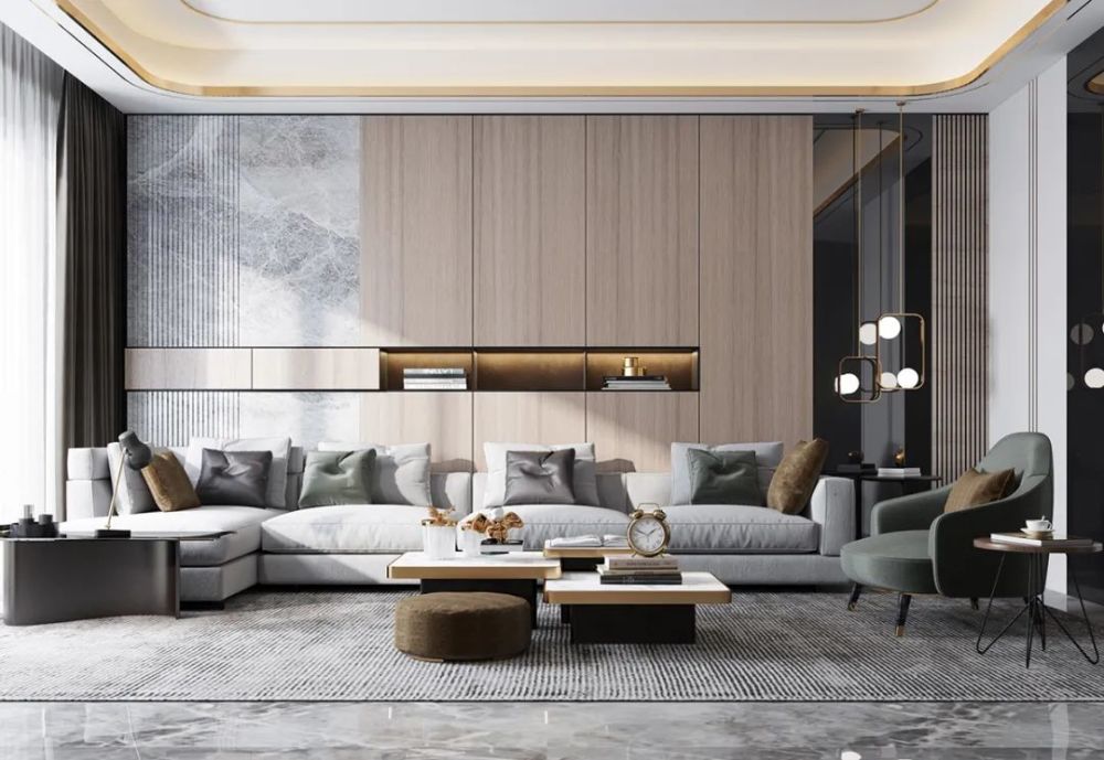 2021年最新沙发背景墙设计100款