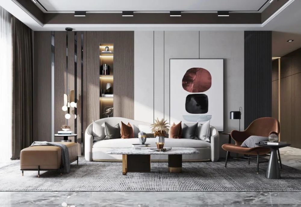 2021年最新沙发背景墙设计|100款_腾讯新闻