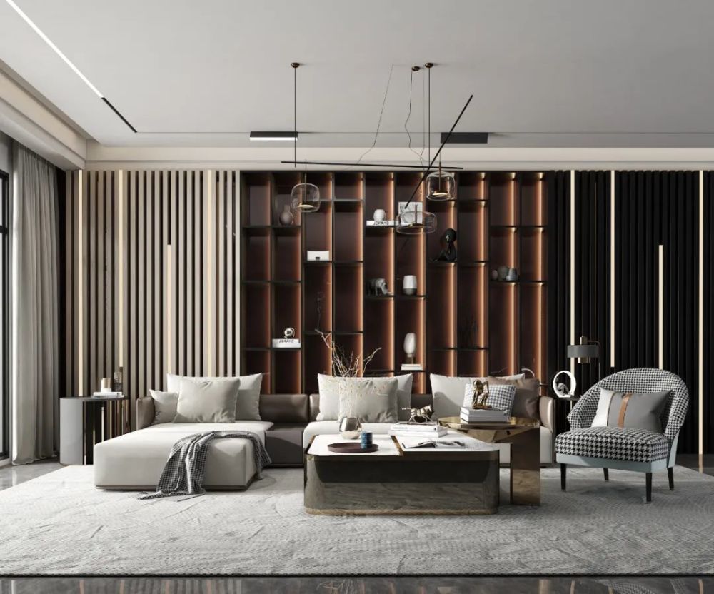 2021年最新沙发背景墙设计100款