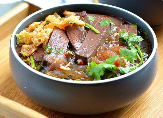 滋补养颜的鸭血汤~又嫩又鲜又滑,实在是太美味了!