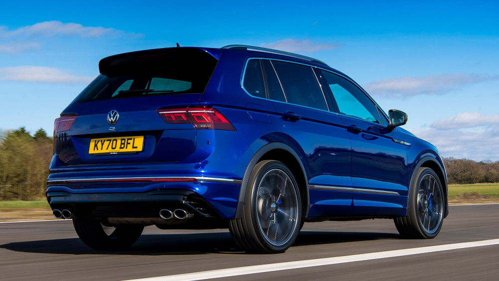 2021款大众途观tiguanr高性能版借用高尔夫的装置