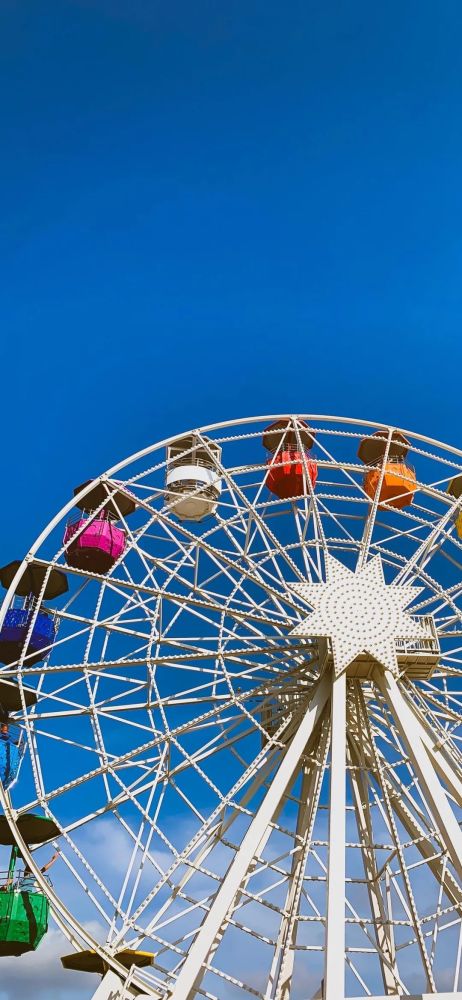 壁纸摩天轮摄影唯美