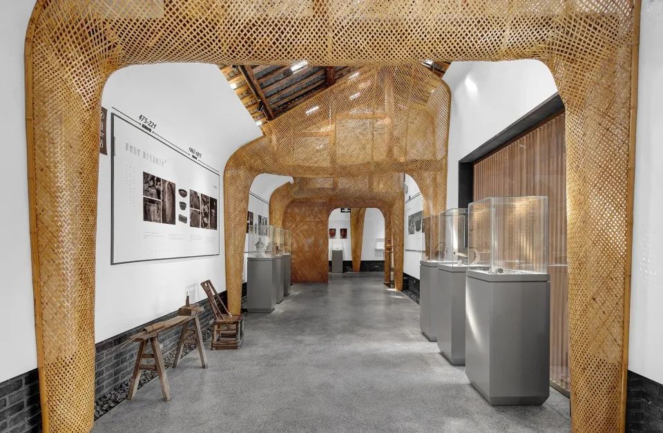 艺术馆福建竹编休息亭 香港大学台中竹跡馆 zuo studio· end ·握侣