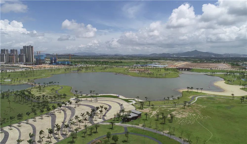 平沙新城建设日新月异_腾讯新闻