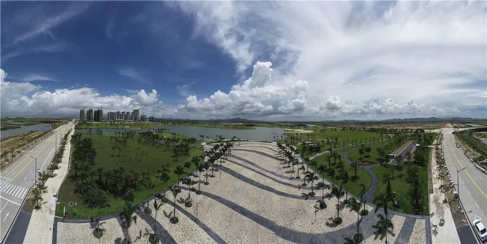 平沙新城建设日新月异_腾讯新闻