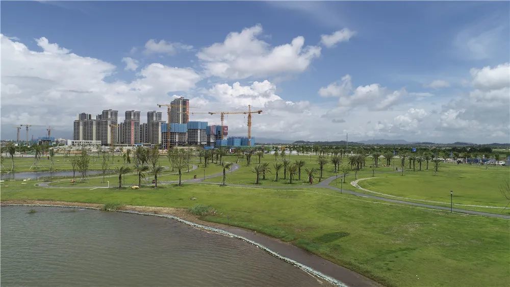 平沙新城建设日新月异_腾讯新闻