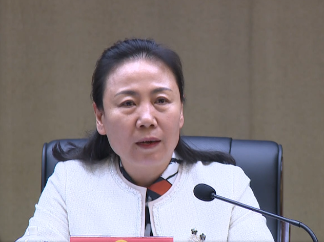 随后,段玉凤发表讲话.