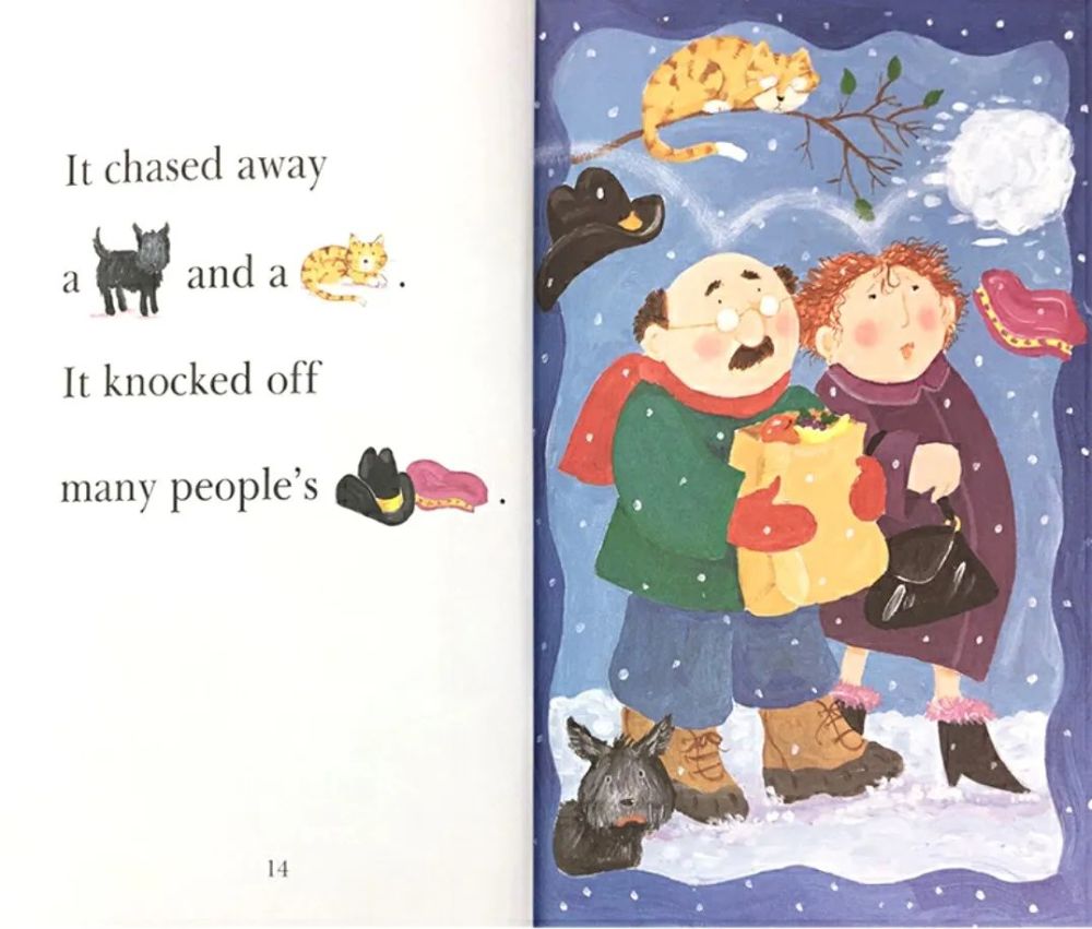 英文绘本故事 The Big Snowball 大雪球 腾讯新闻