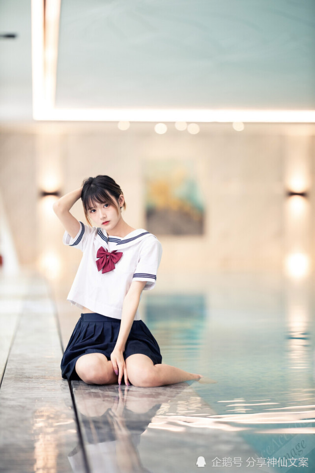 jk日常丨游泳池里的小可爱