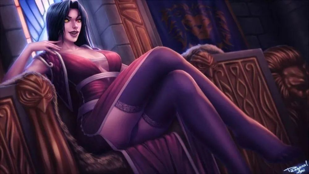 《魔兽世界》中教育我们成长,御姐人形化的黑龙公主奥妮克希亚自己对