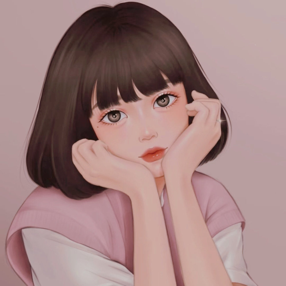 超级好看的手绘女生头像哇