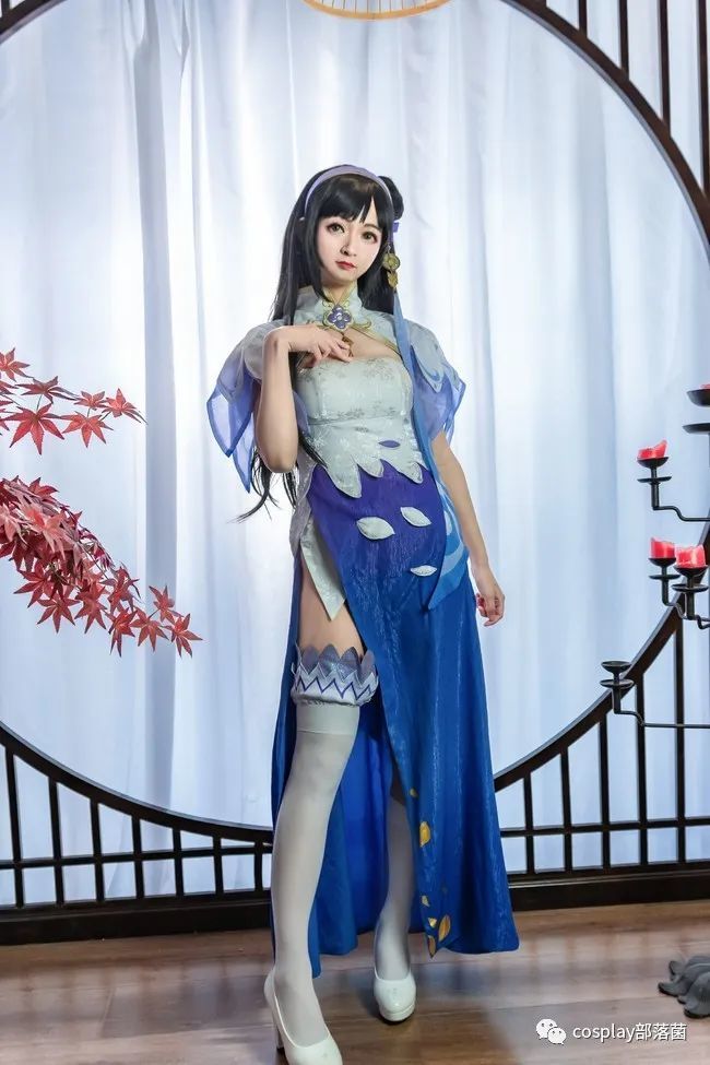 cos王者荣耀西施旗袍cos正片一只汐最喜欢的是西施姐姐还是夷光姐姐