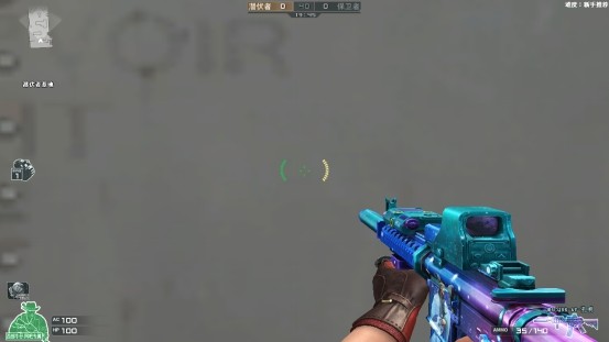 m4a1型枪械,使得这把武器更为稀少与珍贵仓库展示图:m4cqbr-ap-孔明