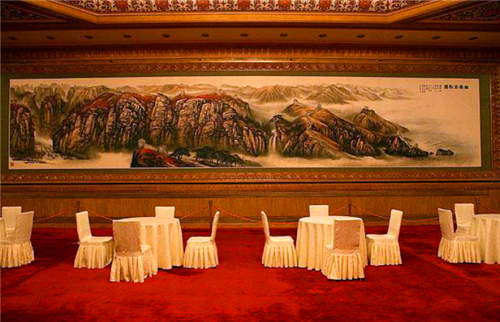 人民大会堂中的几幅精品画作,都是哪些画家所创,现今值多少钱?