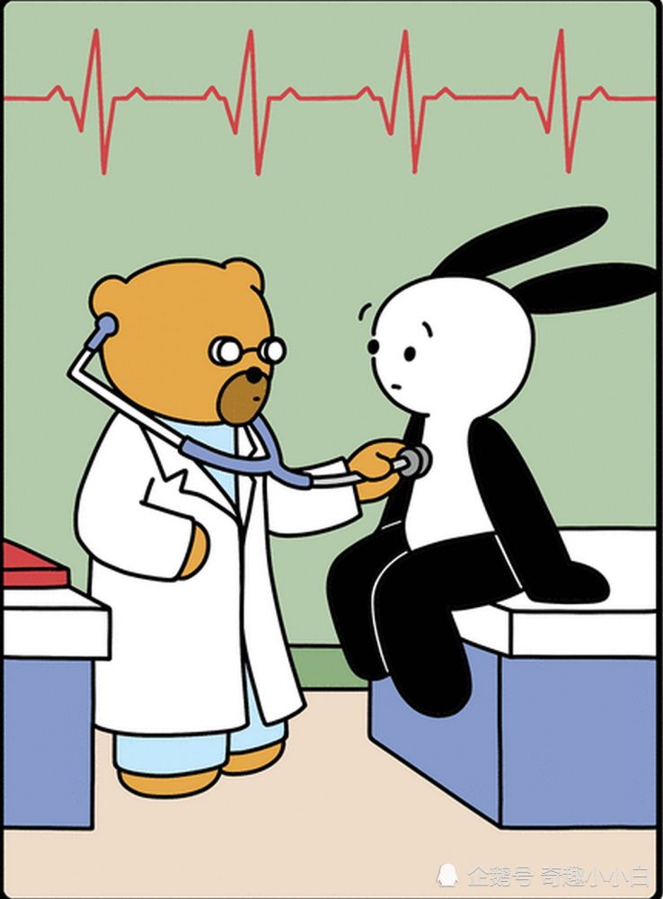 轻松一刻:本来是熊医生帮兔子听心率,结果变成打碟现场_腾讯新闻