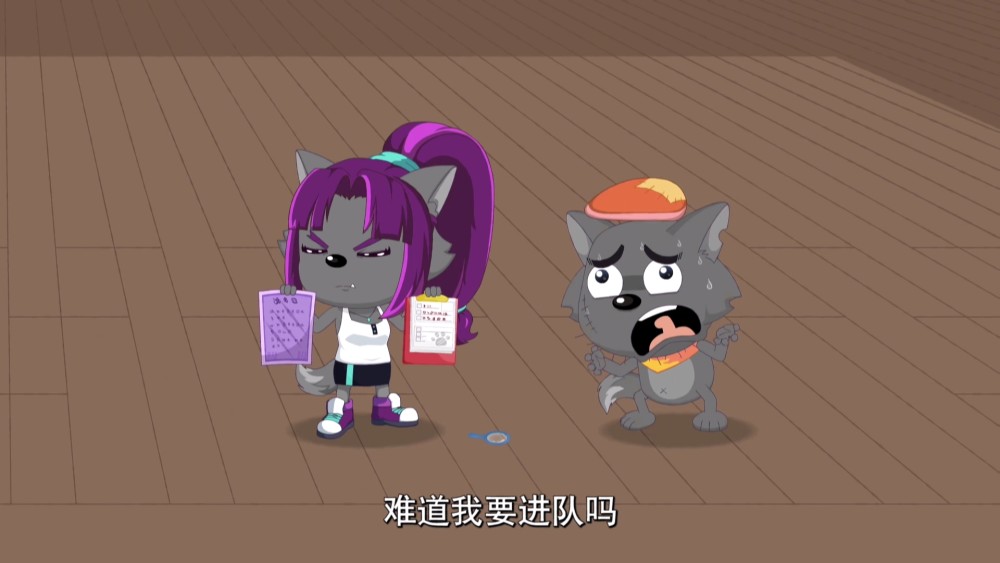 喜羊羊与灰太狼:容易被忽视的篮球健将,球胜狼也看好她