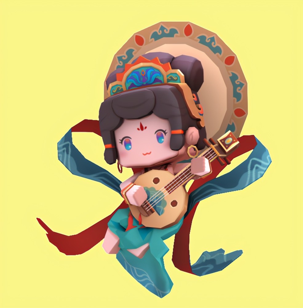 首先第一款周年庆皮肤叫做"天仙子-雅",从图中可以看到这款皮肤不管是