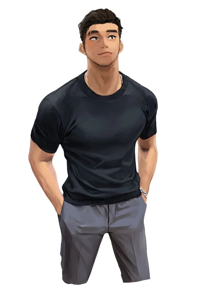 国外漫画师笔下的肌肉男,太可了 - 动漫肌肉男壁纸 健身 - 实验室设备