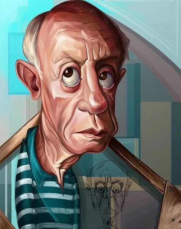 亚历山大·普拉塔肖像漫画精选