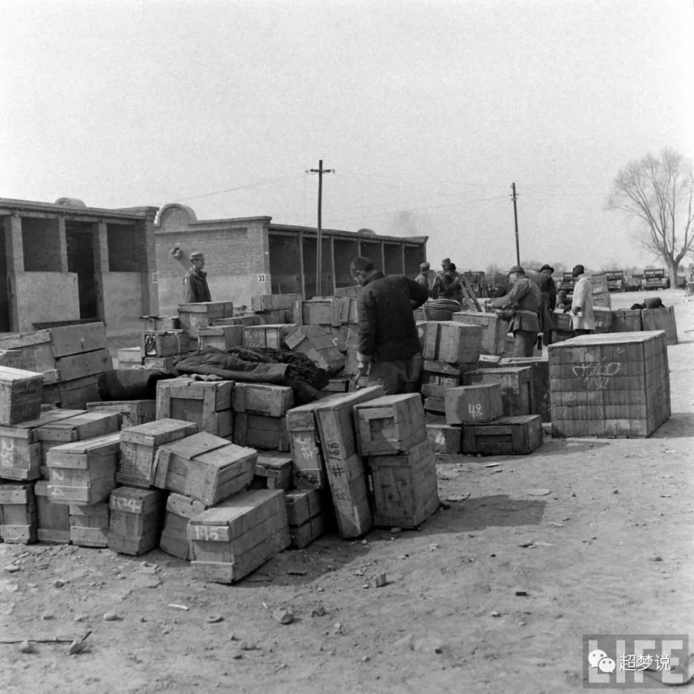 老照片|1947年"军事调停处执行部美方人员"撤离的老照片(图组)