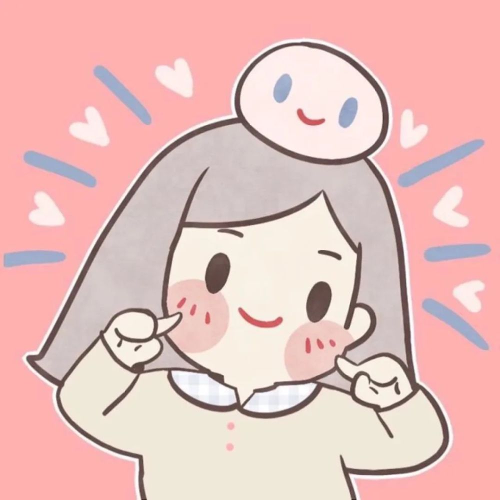 闺蜜头像可爱萌系双人姐妹头像