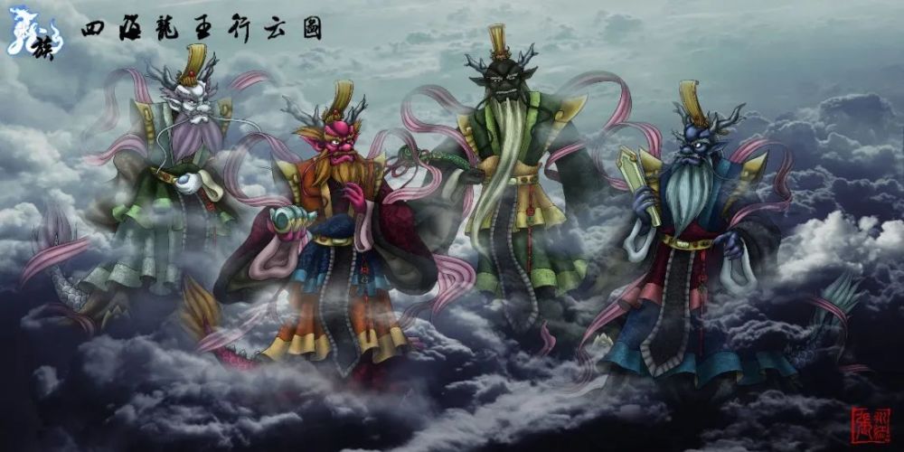 神话小说《西游记》中,四海龙王主掌人间风雨,呼风唤雨,实为决定人类