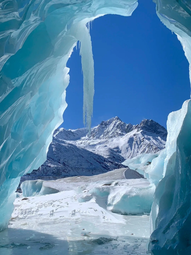 来古冰川,西藏深处的一抹蓝