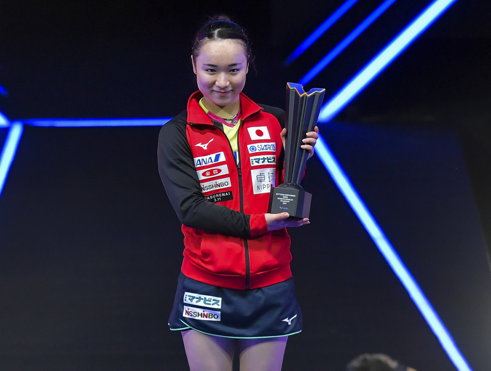 体育乒乓球wtt球星挑战赛伊藤美诚获女单冠军