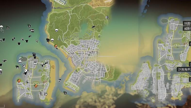 将历代地图都放进 Gta5 中 看来r星没有出gta6的必要了 腾讯新闻