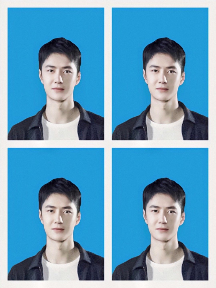 王一博 王一博不可错过的超帅气证件照_腾讯新闻